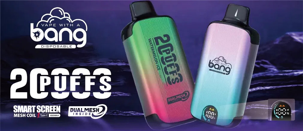 Bang 20000 Puffs vape product features