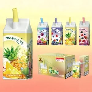 Best Cute Vpro Tetra 20000 Puffs Nic Fruit Flavors Disposable Vape 8