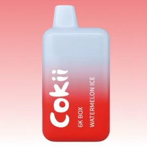Cokii Watermelon Ice Flavored Rechargeable Disposable Vapes Low Nicotine 1