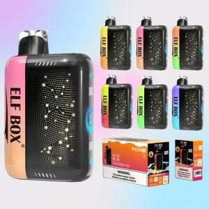 ELF BOX PULSE X 25000 Puffs Dual Mesh Coil Disposable Vape with Screen On Side 8