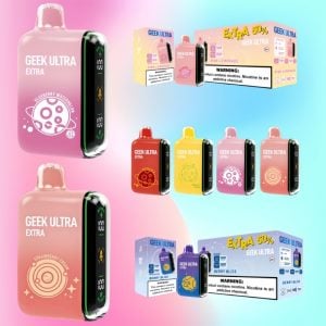 New Cokii Geek Ultra 30000 Puffs Side Screen Rechargeable Vape Disposable 8
