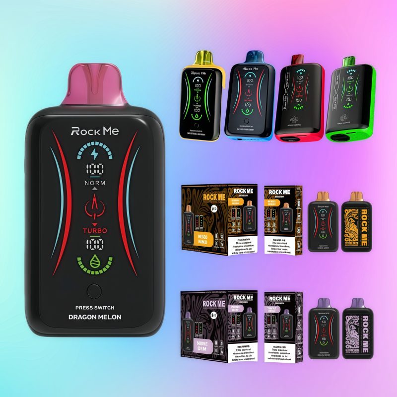Portable Luckee Rock Me 25000 Puffs Zero Nicotine Disposable Vape Wholesale 8