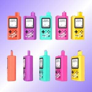 Randm Game Box 5200 Puffs Mesh Coil Disposable Vapes with Nicotine 1