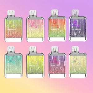Tastefog X800 Puffs TPD Compliant Wholesale Crystal Disposable Vapes 1