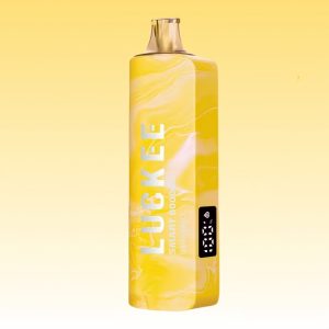 Wholesale Luckee Banana Ice Flavored Disposable Vape without Nicotine 1