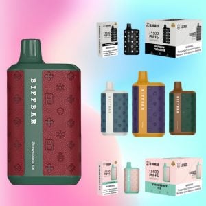 Wholesale Luckee Biffbar 690 Mesh Coil 5500 Puffs Disposable Vape 8