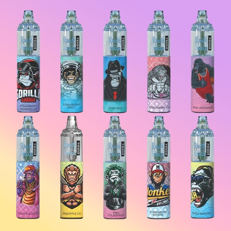 Best Randm Tornado 7000 Puffs Airflow Adjustable Vape Bar Disposable 2