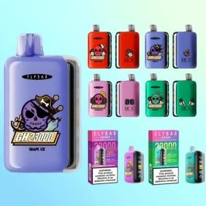 Best Rechargeable Elf Bar GH 23000 Puffs Nic Disposable Vapes 1