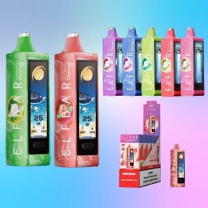 Elf Bar Planet 25000 Puffs Dual Mesh Coil Disposable Nicotine Vape Pens 1