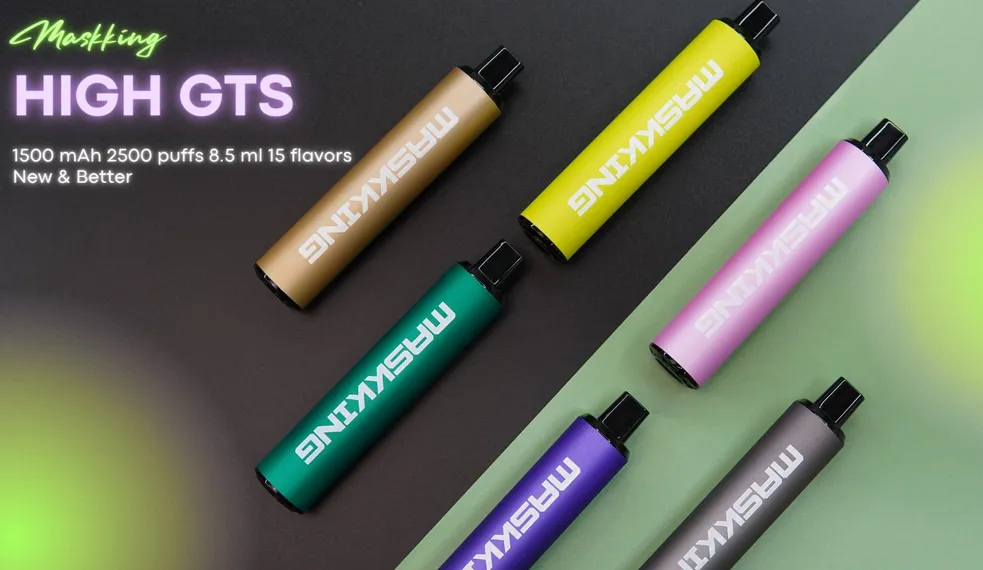 Maskking GTS 2500 Puffs vape product features