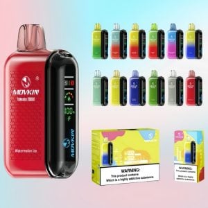 New Movkin Tornado 20000 Puffs Dual Mesh Coil Disposable Vapes 1