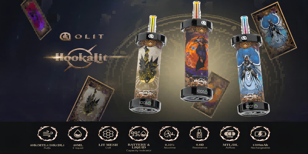 Olit Hookalit 40000 Puff Vape Features