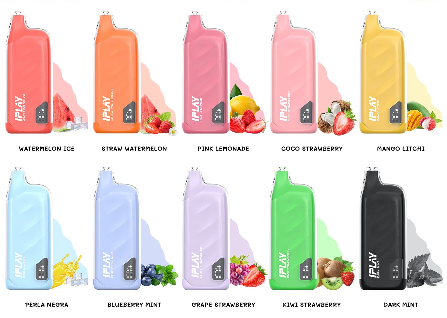 Portable IPLAY X BOX PRO 10000 Puffs Dual Mesh Coil Vape Disposable 10