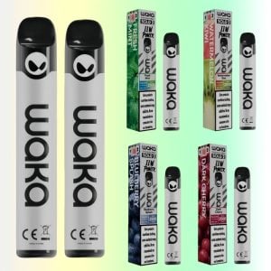 Portable Waka Solo2 2500 Puffs 5% Nic Disposable Vape Pen 1
