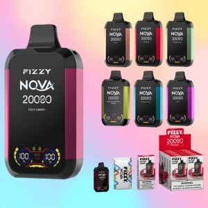 Rechargeable Fizzy Nova 20000 Puffs Dual Mesh Coil Nic Vape Disposable 1