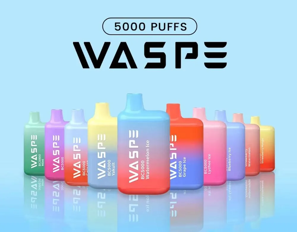 Waspe 5000 Puffs vape product features Waspe 5000 Puffs vape product features