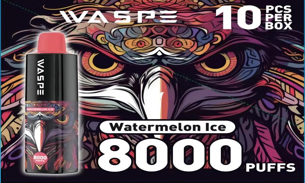 Waspe 8000 Puffs vape product feature