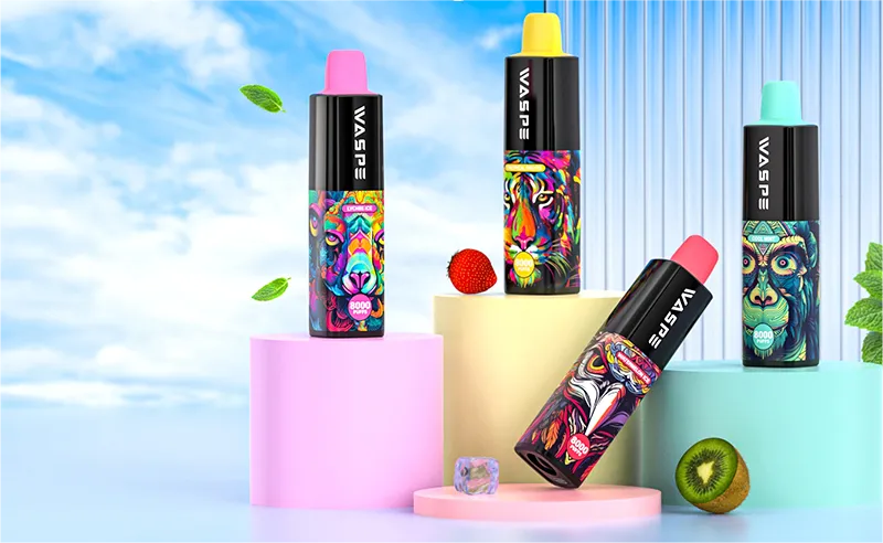 Waspe 8000 Puffs vape product show
