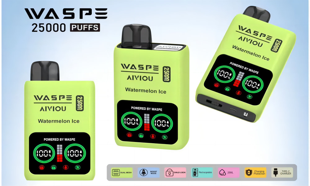 Waspe Aiviou 25000 puffs vape product features