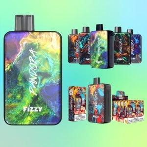 Wholesale Fizzy Pandora 12000 Puffs Digital Screen 5% Nicotine Disposable Vape 1