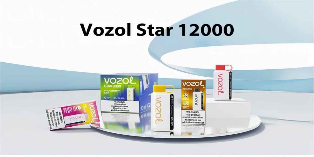 banner image of vozol star 12000 puffs