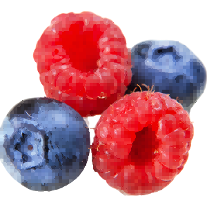 blue razz flavored vape