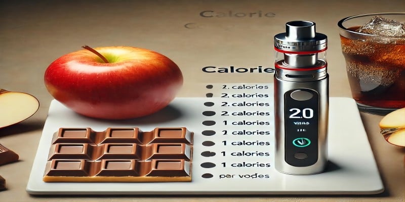 how many calories in a vape