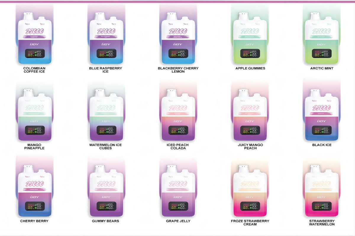 ijoy sd 22000 puffs flavor lists