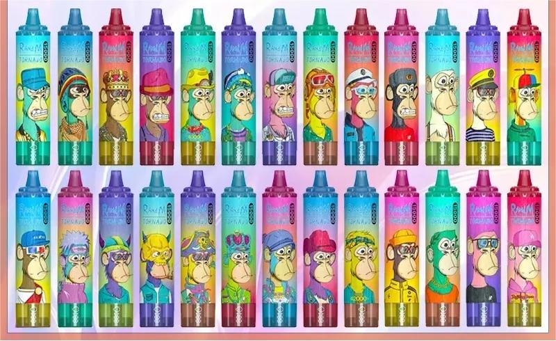 randm tornado 15000 flavor list