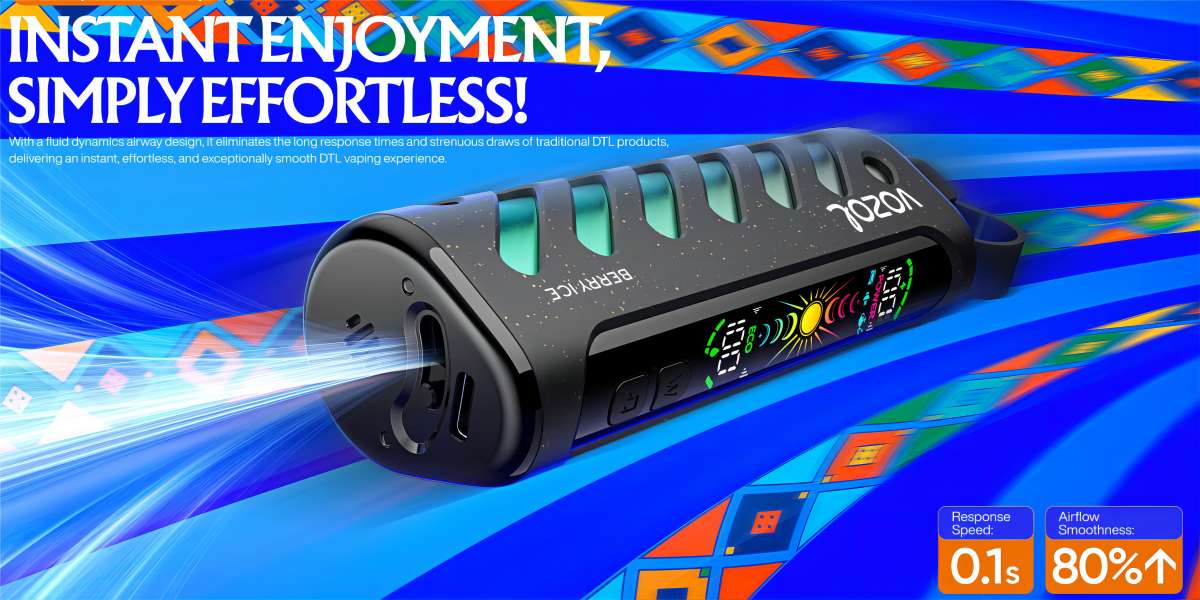 smoking design of vozol gear shisha 25000