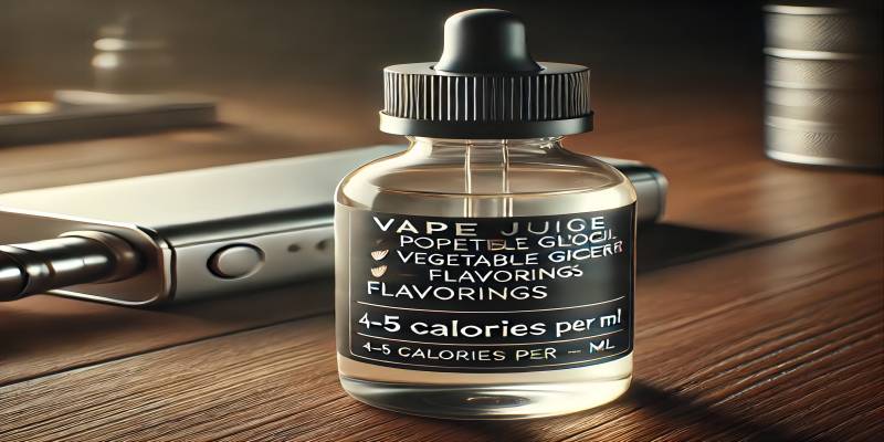where calories come from in a vape
