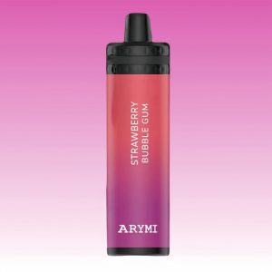 ARYMI Strawberry Bubble Gum Flavored Low Nic Disposable Vape Bar 1