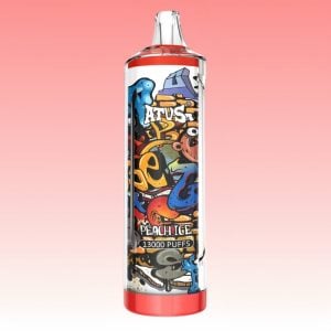 ATVS Peach Ice Flavored E Cigarette Disposable Vape Pen 1