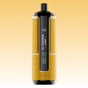 Al Fakher Mango Ice Flavor Rechargeable Disposable Vape with Display Screen 1