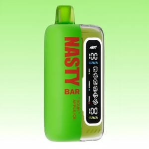Best Nasty Bar Sour Apple Ice Flavoured Dynamic Control Disposable Vape 1