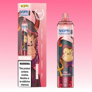 Best Portable Vopk Pink Lemonade Flavored Bulk Buy Vape Bar Disposable 1