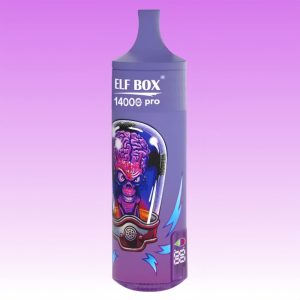 Bulk Buy Elf Box Grape Ice Flavored 0 Nic Vape Pen Disposable 1