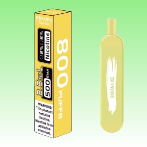 Cheap Doloda Banana Ice Flavored Low Nic Disposable Vape Bar 1