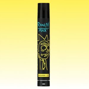 Cheap Randm Banana Ice Flavored Disposable Vape Low Nicotine 1