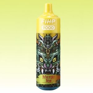 FIHP Mango Ice Flavored Low Nicotine Strength Disposable Vape Bar 1