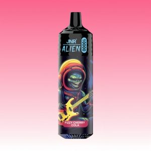 JNR Fizzy Cherry Cola Flavoured Nicotine Free Disposable Vape Bar 1