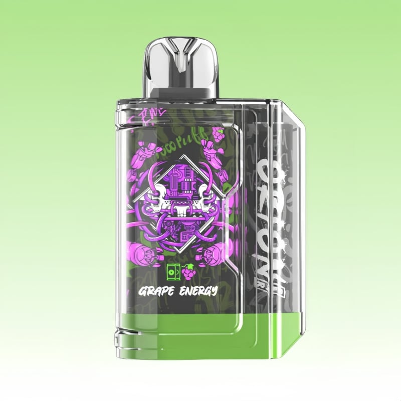 Lost Vape Grape Energy Flavored E Cigarette Smoking Disposable Vape