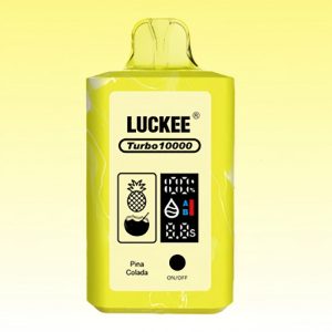 Luckee Pina Colada Flavored Disposable Low Nicotine Vape with Screen 1