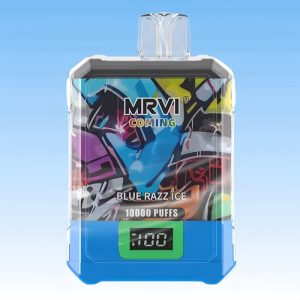 MRVI Blue Razz Ice Flavored Low Nicotine Disposable Vape 1