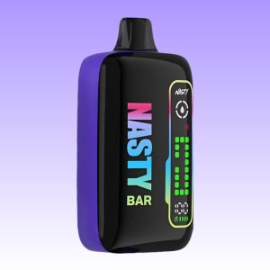 Nasty Bar Grape Ice Flavored Three Modes Disposable Vape 1