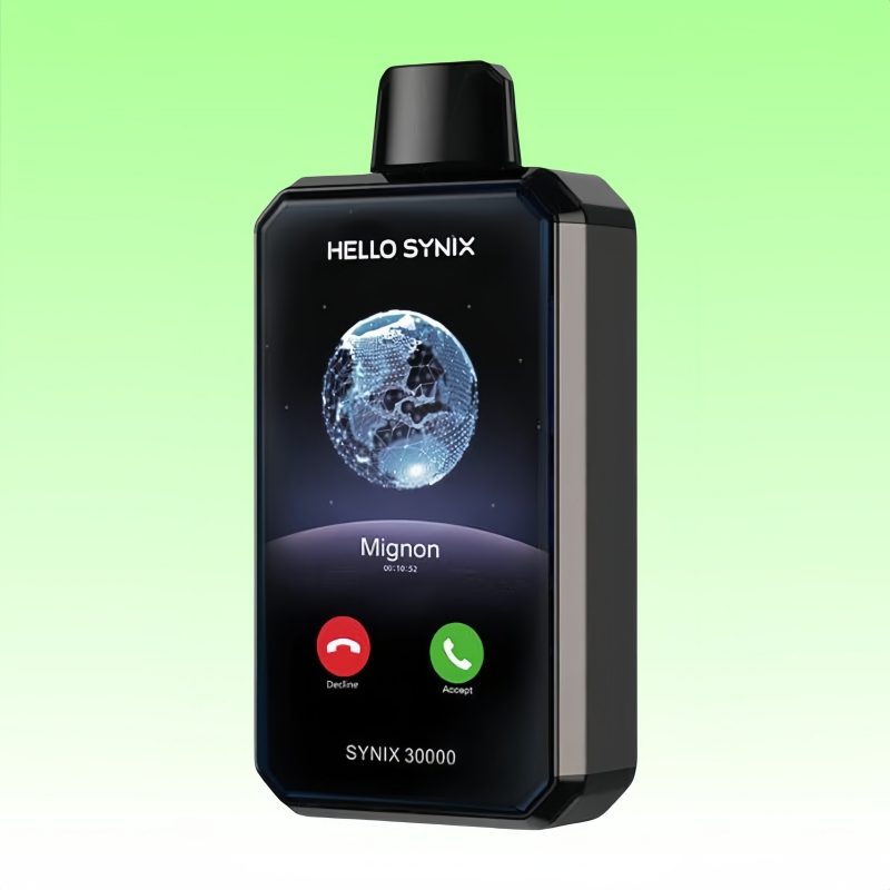 New Hello Synix 30000 Puffs Bluetooth AI Chat No Nicotine Disposable Vapes 3