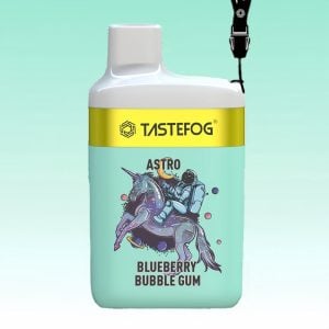 Portable Tastefog Blueberry Bubblegum Flavored Disposable Vapes 1