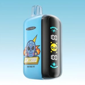 Wholesale Elf Bar Blue Razz Ice Flavored Disposable Vape 1