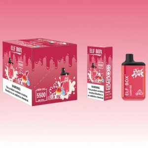 Wholesale Elf Box Lush Ice Flavored Low Nicotine Disposable Vape 1