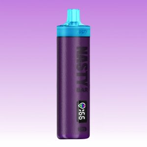 Wholesale Nasty Bar Grape Ice Flavor Bulk Buy Rechargeable DTL Disposable Vape 1